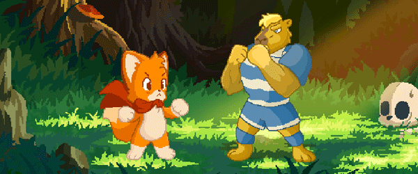 复古街机风格横版清关游戏《梅基：愤怒之爪》现已推出试玩Demo