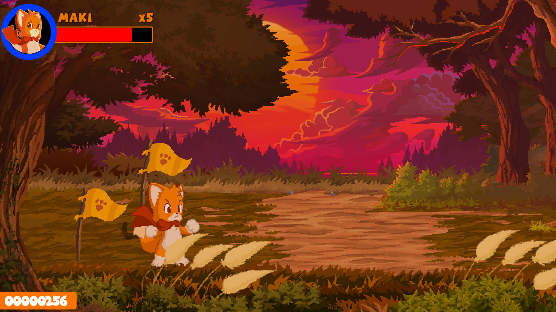 复古街机风格横版清关游戏《梅基：愤怒之爪》现已推出试玩Demo