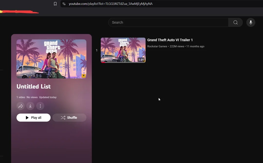 R星更新《GTA6》YouTube播放列表 第二个预告要来了?