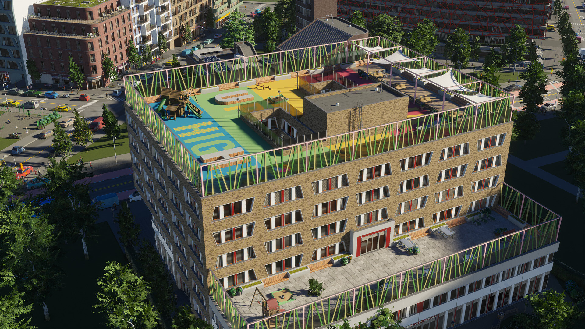 沙盒模拟城市建造游戏《城市:天际线2》全新DLC“城市长廊”正式发布