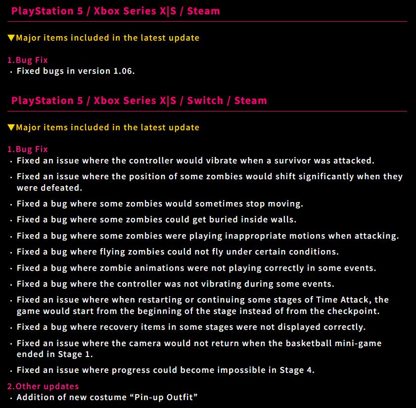 《电锯甜心RePOP》1.07更新上线 添加新服装“海报女郎”