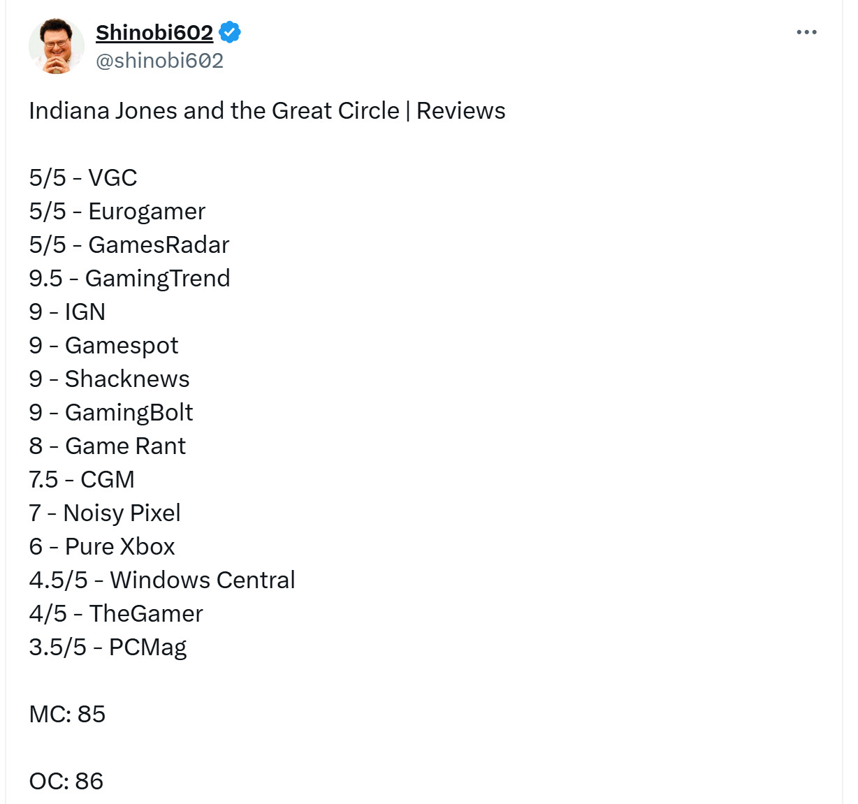 《夺宝奇兵:古老之圈》获广泛好评 IGN 9分