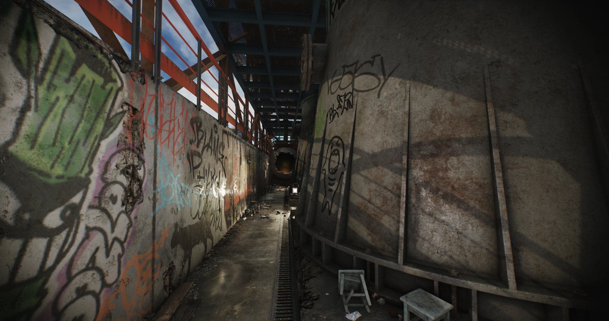 《逃离塔科夫》官方公开“海关”地图重制全新截图