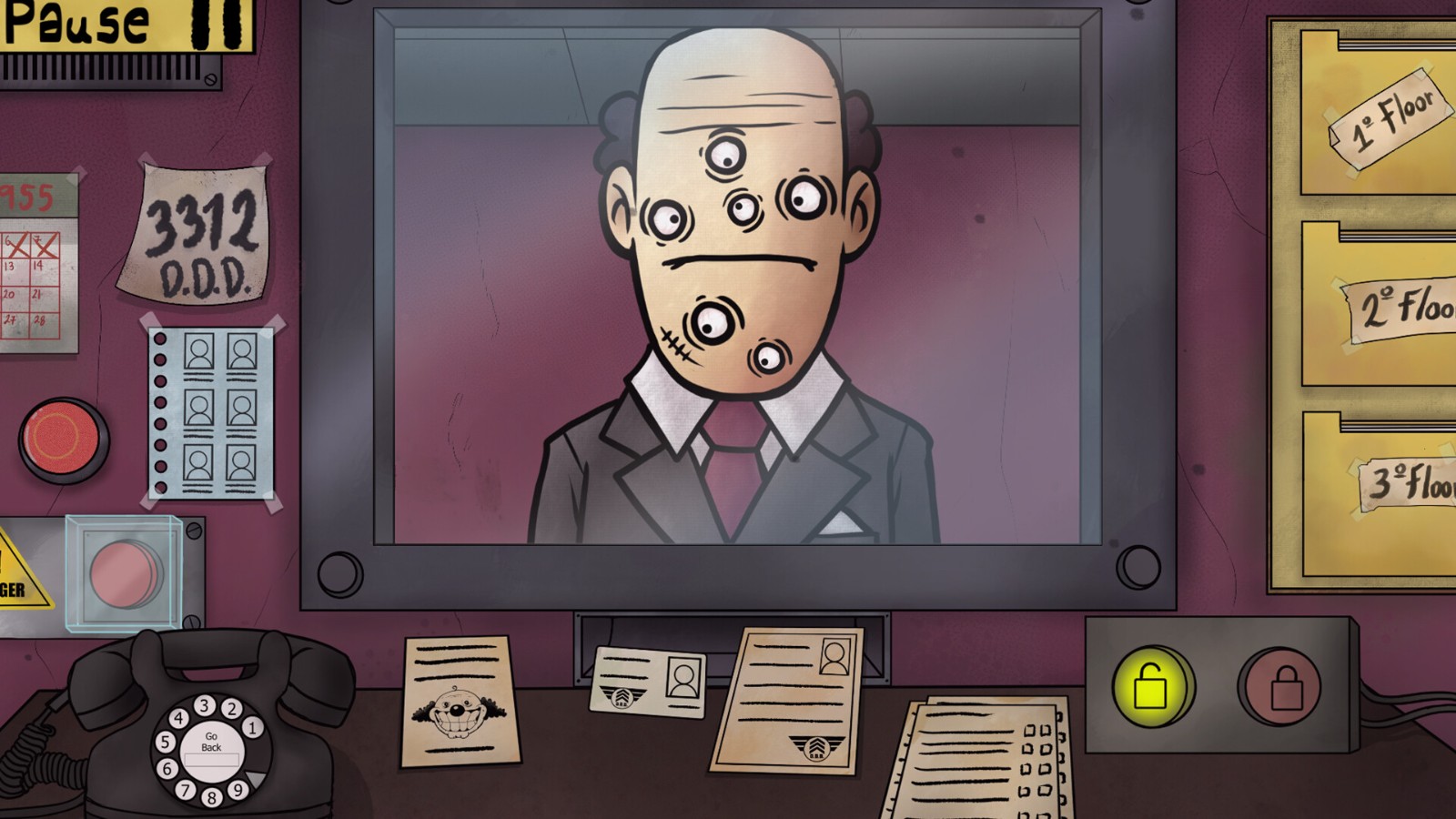 类请出示证件游戏《That's  not  your  Neighbor》 Steam页面 明年1月发售