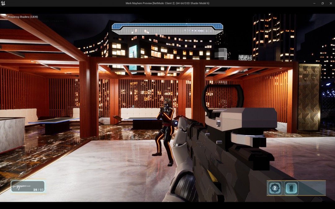 玩家对战第一人称射击游戏《默克尔混乱》即将改为买断制