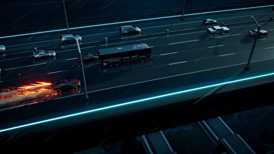 街机高速公路赛车游戏《Speed  Demons  2》Steam页面 明年发售