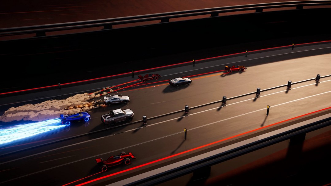 街机高速公路赛车游戏《Speed  Demons  2》Steam页面 明年发售