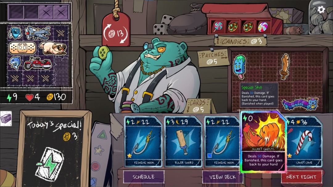 Roguelike卡牌构筑游戏《Bearly  Brave》Steam页面 年内发售