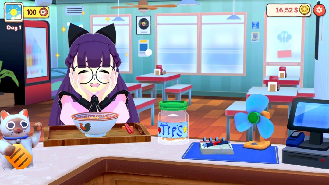 模拟经营游戏《Kulo<i></i>niku  : Meatball  Cooking》Steam页面 年内发售