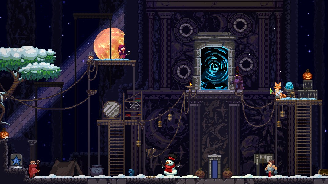 Roguelite平台动作游戏《Rogue  Worlds》Steam页面 发售日待定