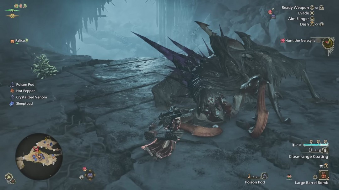 PlayStation官方《怪物猎人：荒野》新实机演示 狩猎“影蜘蛛”