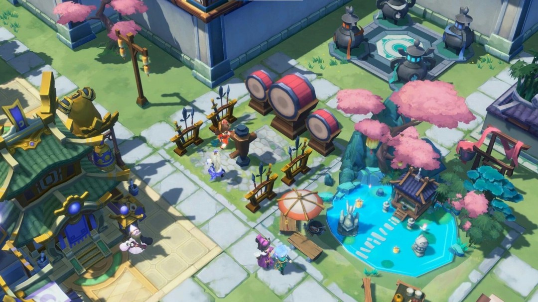 东方古风模拟经营游戏《筑城与探险》现已上线Steam试玩版!