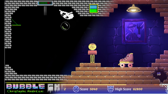 90年代经典重现!全手绘平台解谜游戏《泡泡幽灵 REMAKE》3月27日正式发售