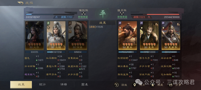 《三谋》最无人问津的举荐徐盛,还有希望救一下吗?有的,反击马超参上